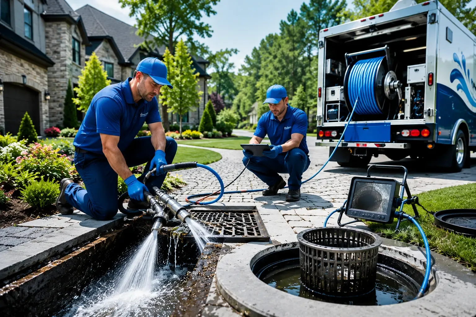 Local outdoor drain cleaning professionals in Pomona, MO